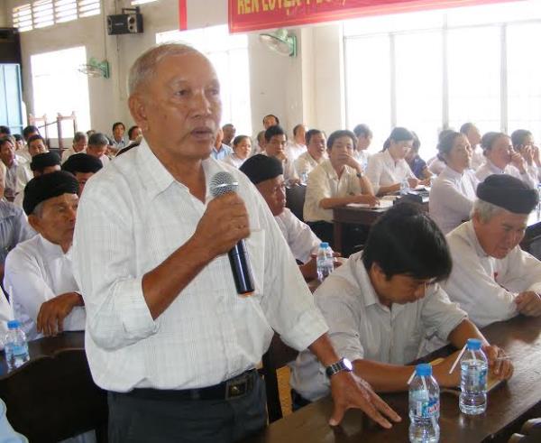 Đoàn ĐBQH tỉnh Tây Ninh tiếp xúc với cử tri sau kỳ họp thứ 9, Quốc hội khóa XIII 
